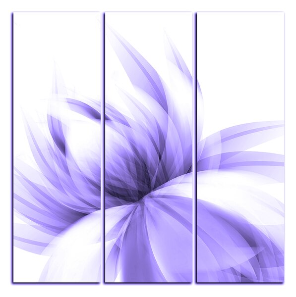 Obraz na plátně - Elegantní květ - čtverec 3147VB (75x75 cm)