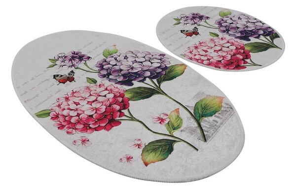 Koupelnové předložky v sadě 2 ks 60x100 cm Ortanca – Foutastic