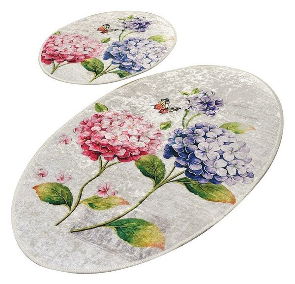 Koupelnové předložky v sadě 2 ks 60x100 cm Ortanca – Foutastic