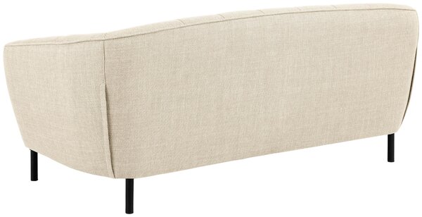 TŘÍMÍSTNÁ POHOVKA, textil, krémová MID.YOU - Pohovky, Online Only
