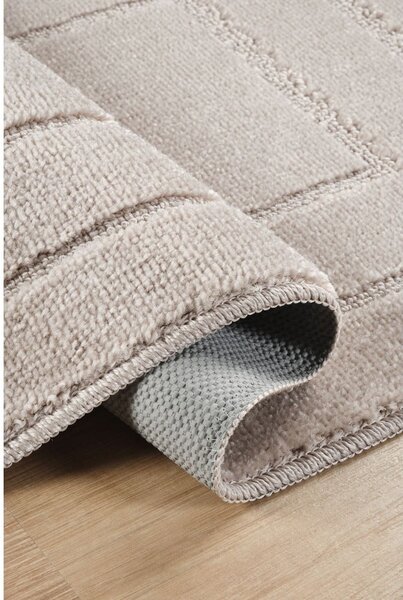 Světle hnědé koupelnové předložky v sadě 2 ks 50x80 cm Cerceve – Foutastic