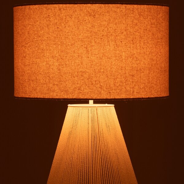 J-line Bílá stolní lampa Striing 78 cm