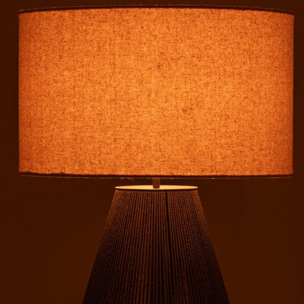 J-line Černá stolní lampa Striing 78 cm
