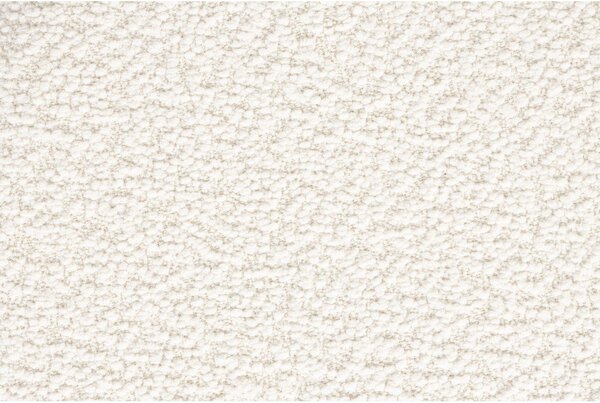 Bílý taburet z textilie bouclé Marcos – White Label