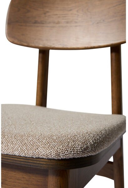 Hnědá jídelní židle Livo – Unique Furniture
