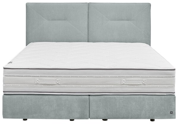 POSTEL BOXSPRING, 180/200 cm, světle modrá Dieter Knoll - Manželské postele
