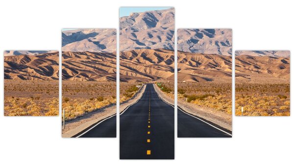 Obraz - Death Valley, Kalifornie, USA (125x70 cm)