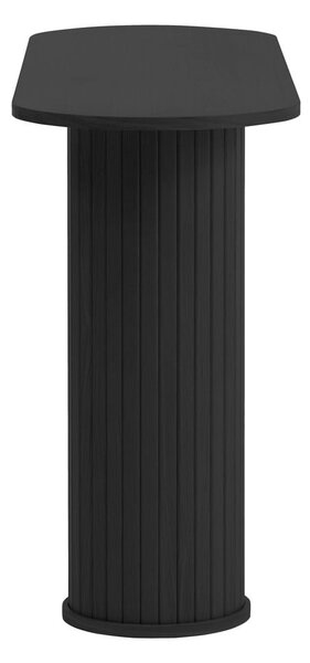 Černý konzolový stolek 40x130 cm Nola – Unique Furniture