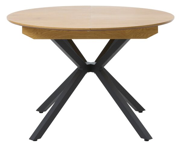Kulatý rozkládací jídelní stůl s přídavnou deskou ø 120 cm Cesura – Unique Furniture