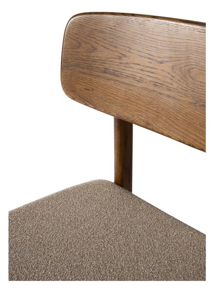 Hnědá jídelní židle Livo – Unique Furniture