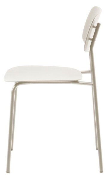 Bílé jídelní židle v sadě 2 ks Kirkland – Unique Furniture
