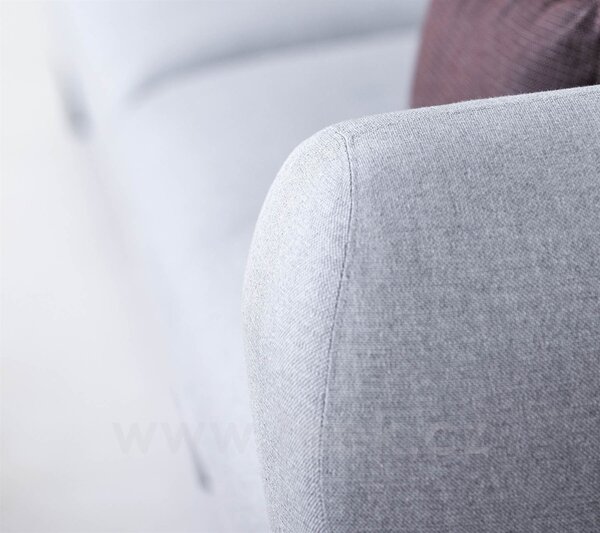 Cane-line Boční opěrka pro modulový díl Space, Cane-line, 104x30x46 cm, venkovní látka AirTouch light grey