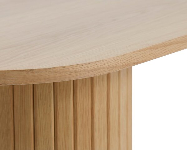 Konzolový stolek v přírodní barvě 40x130 cm Nola – Unique Furniture