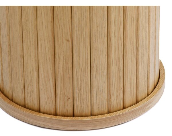 Konzolový stolek v přírodní barvě 40x130 cm Nola – Unique Furniture