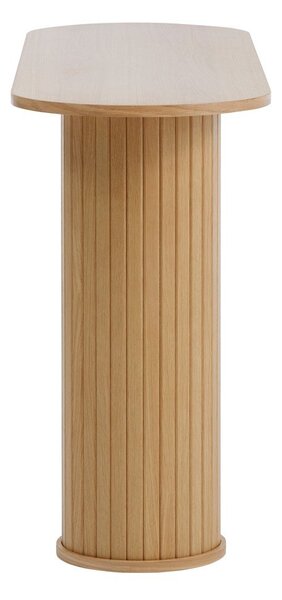 Konzolový stolek v přírodní barvě 40x130 cm Nola – Unique Furniture