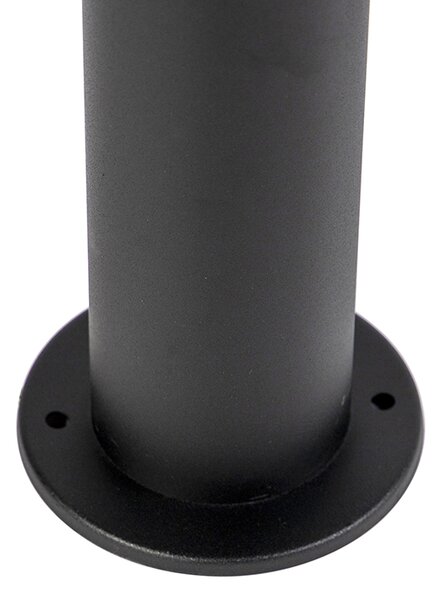 Moderní venkovní lampa černá 100 cm IP44 vč. LED - Roxy