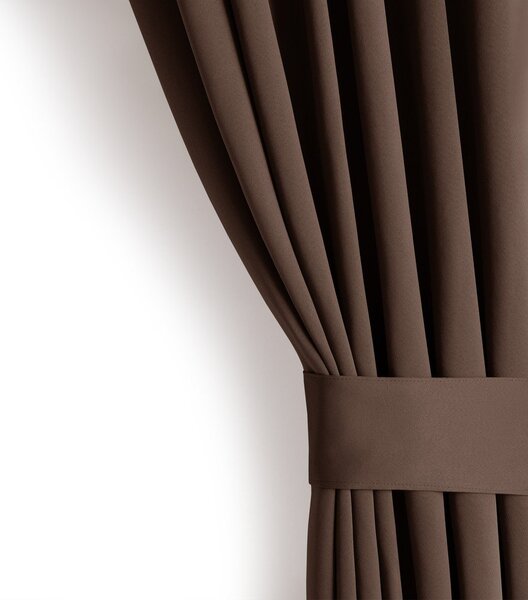 Hnědý dimout závěs 140x175 cm Kierra – Restilo