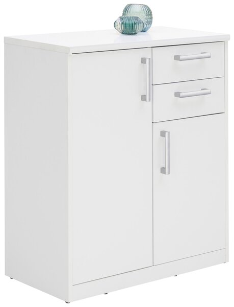 KOMODA, bílá, 72/84/36 cm Xora - Široké komody