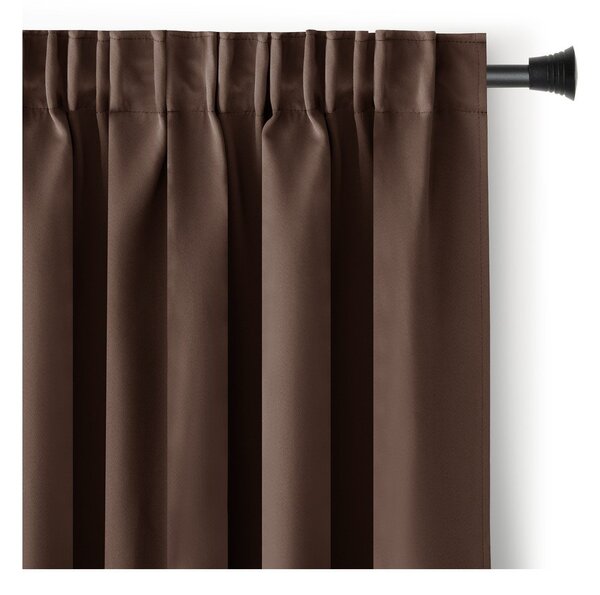 Hnědý dimout závěs 140x245 cm Kierra – Restilo