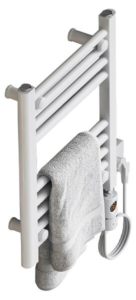 BPS-koupelny Elektrický koupelnový radiátor MANAM WH 300W, 40x50 cm, bílý