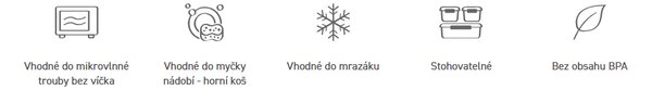 Krabička na svačinu/oběd, 6 přihrádek SISTEMA 1,65l - mix barev Barva krabiček SISTEMA: Zelená