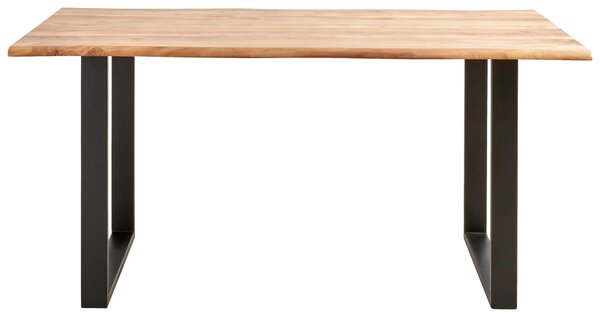 JÍDELNÍ STŮL, akácie, černá, barvy akácie, 200/100/76 cm P & B - Online Only jídelní stoly, Online Only