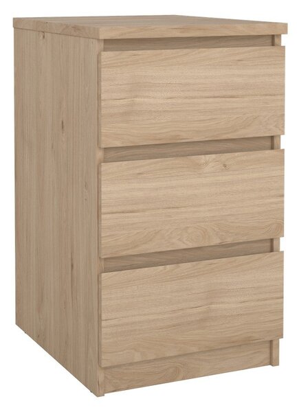 Komoda v dekoru dubu v přírodní barvě 40x70x50 cm Naia – Tvilum