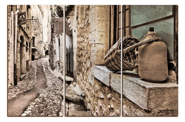 Obraz na plátně - Stará středomořská ulice 1151FB (90x60 cm )