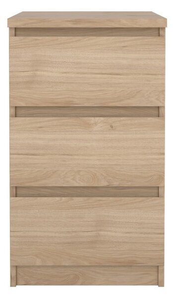 Komoda v dekoru dubu v přírodní barvě 40x70x50 cm Naia – Tvilum