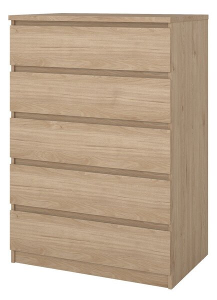 Komoda v dekoru dubu v přírodní barvě 77x111x50 cm Naia – Tvilum