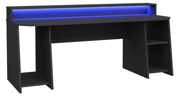 HERNÍ STŮL, černá, 200/72/91 cm - Online Only psací stoly, Online Only