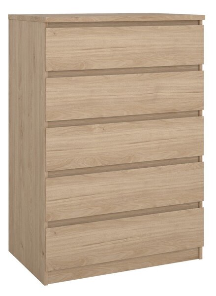 Komoda v dekoru dubu v přírodní barvě 77x111x50 cm Naia – Tvilum