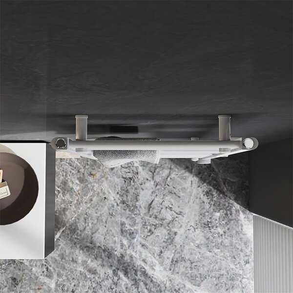 BPS-koupelny Elektrický koupelnový radiátor KATLA WH 250W, 50x100 cm, bílý