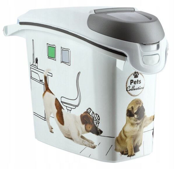 CURVER Kontejner a úložný box na granule pro psy, 15l/6kg DOG