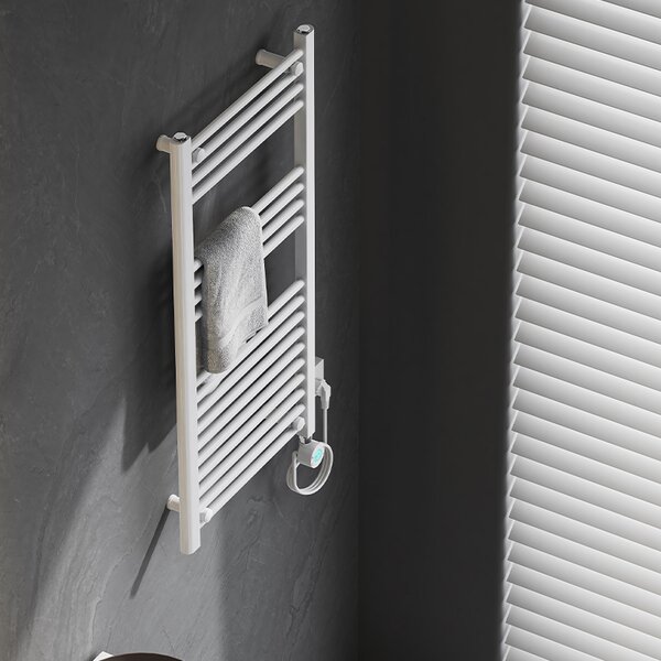 BPS-koupelny Elektrický koupelnový radiátor KATLA WH 250W, 50x100 cm, bílý