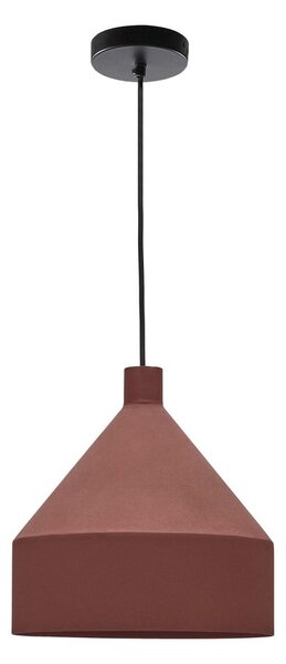 Závěsné svítidlo v terakotové barvě s kovovým stínidlem ø 30 cm Peralta – Kave Home
