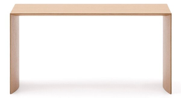 Konferenční stolek ve světle přírodní barvě v dekoru dubu 45x90 cm Litto – Kave Home