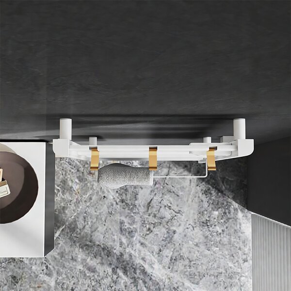 BPS-koupelny Elektrický koupelnový radiátor YASUR WH ECO 500W, 50x105 cm, bílý