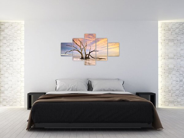 Obraz stromu v oceánu (125x70 cm)
