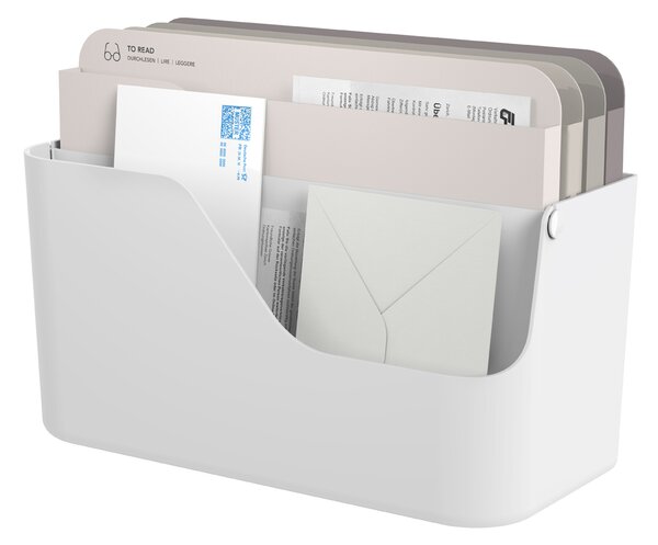 Rotho Sestava – Organizér na poštu + Archivační box - myPAPER bílá