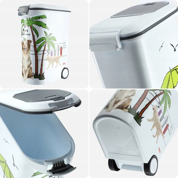 CURVER Kontejner a úložný box na granule pro psy, XXL 54l/20kg