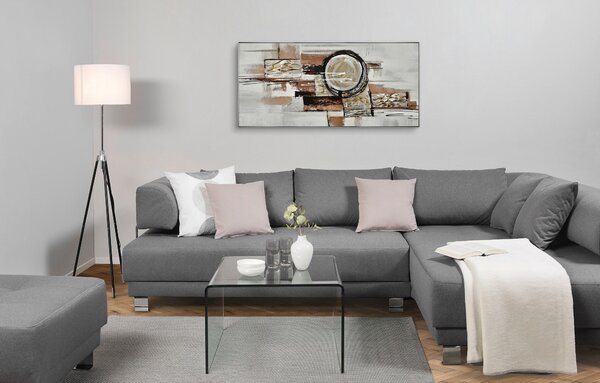 OLEJOMALBA, abstraktní, 150/70 cm Monee - Olejomalby
