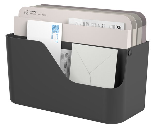 Rotho Sestava – Organizér na poštu + Archivační box - myPAPER černý