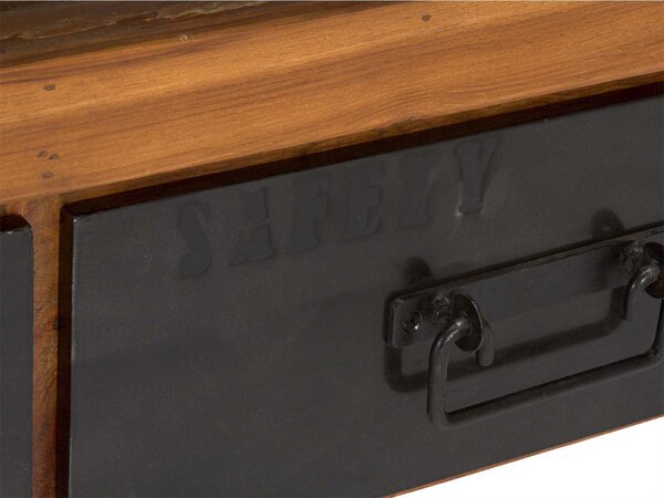 Sob nábytek - Masivní TV stolek 160 cm Ontario recyklované dřevo - F0A00001282W