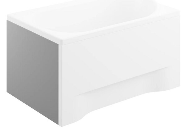 Univerzální boční krycí panel bílý k obdélníkové vaně Polimat Rozměry (cm): 70x54-pro: CAPRI 120x70