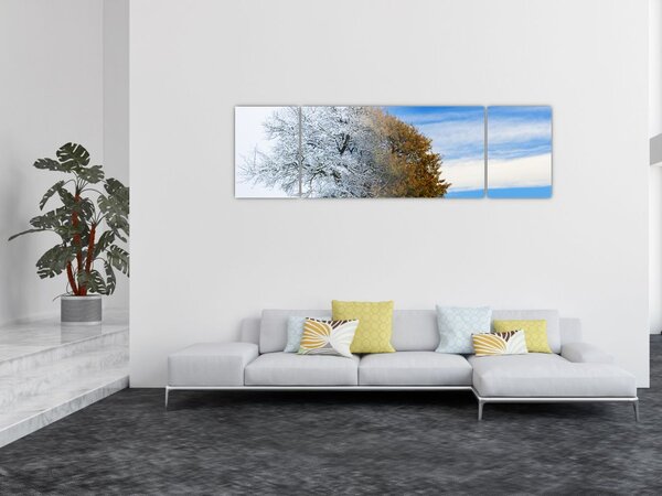 Obraz - Změna ročního období (170x50 cm)
