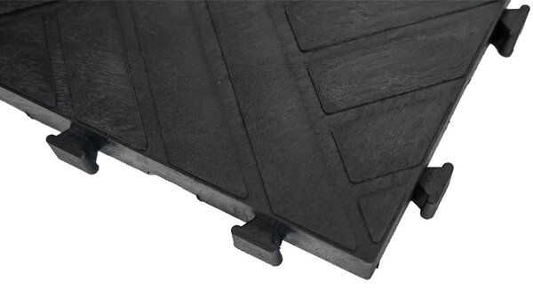 Multy home Gumová dlaždice EXTREME SOLID 45 x 45 cm, černá, 1 ks 4016.91.00
