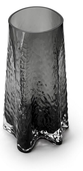 Skleněná váza Gry Smoke 30 cm COOEE Design