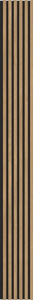 Mexen Lam-B, akustické stěnové lamely 275 × 30 cm, HDF deska 4 mm, technická dýha, borovice klasická, S100-275307-3015-012