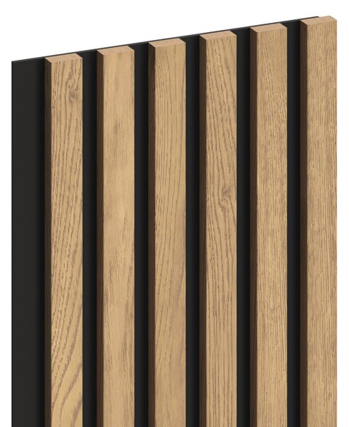 Mexen Lam-B, akustické stěnové lamely 275 × 30 cm, HDF deska 4 mm, technická dýha, borovice klasická, S100-275307-3015-012